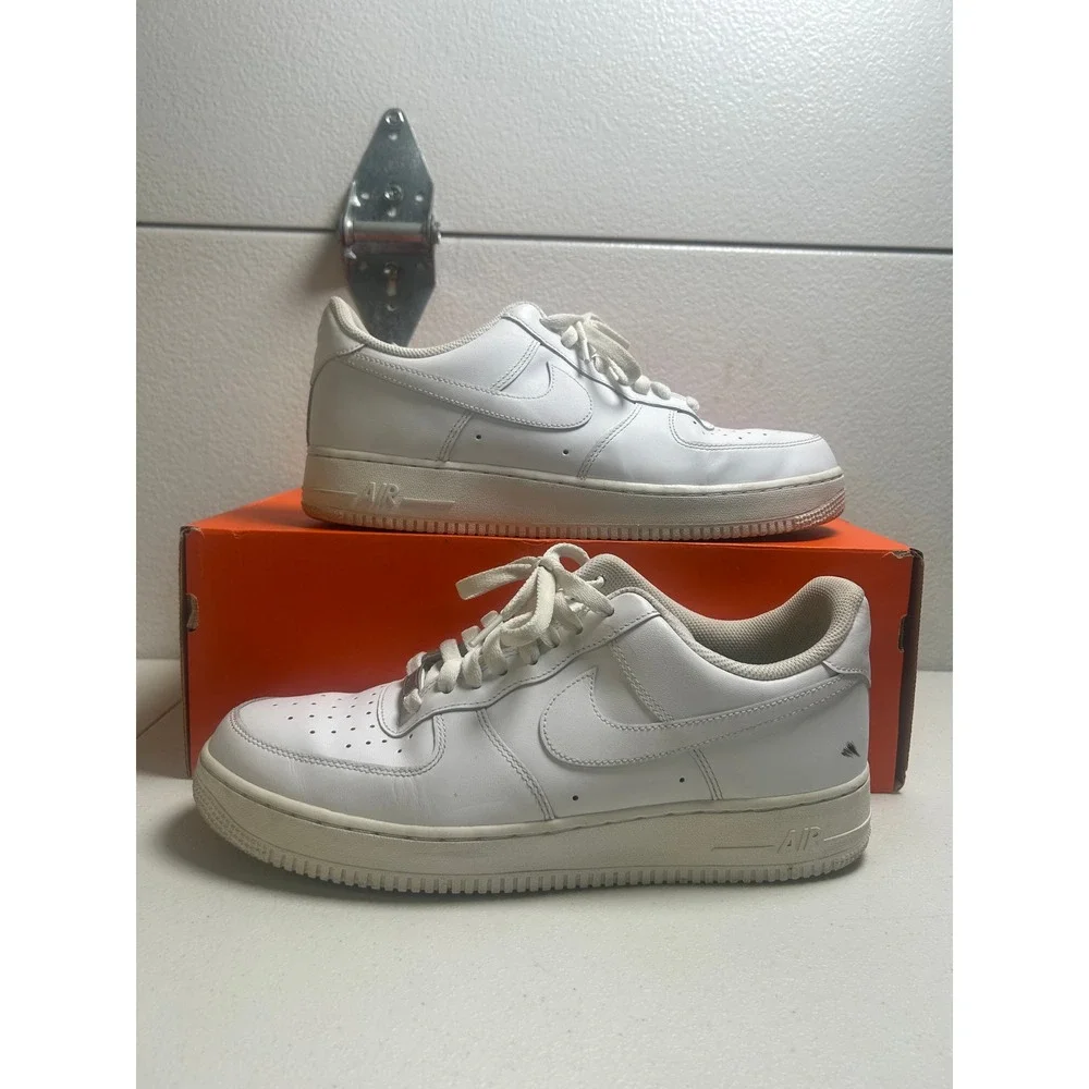 Nike Air Force 1 Low 07 White White 11.5m #2733